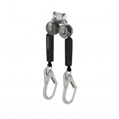 MSA  VTOHW-032-RF-A, V-TEC PFL, 10', twin-leg, 36CL large steel snaphook, twin link triple action ca