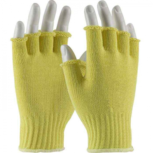 PIP 07-K259-XL, Kut Gard®, Seamless Knit DuPont™ Kevlar® Glove - Half-Finger, Cut Resistant Glov