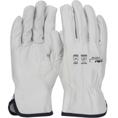 PIP 09-LC571-3XL, PIP, Economy Top Grain Goatskin Leather Drivers Glove with HPPE Blend Lining - K