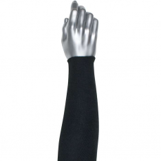 PIP 10-BKS18, Kut Gard®, Single-Ply DuPont™ Kevlar® Sleeve, Cut Resistant Sleeve, Black, 18