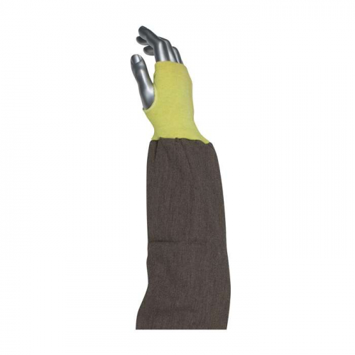 PIP 10-K4622, Kut Gard®, FR Viscose / DuPont™ Kevlar® Blended Sleeve with Blue/Gold Elastic End 