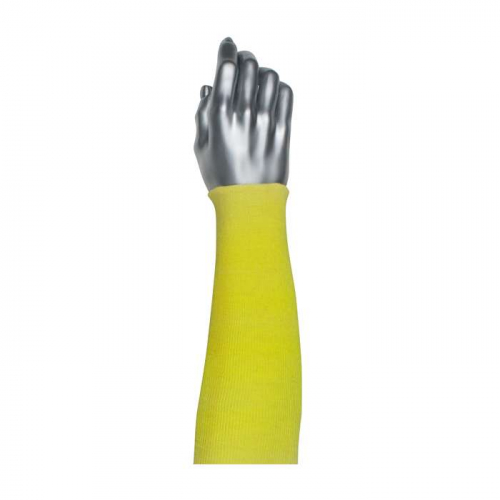 PIP 10-KS10S, Kut Gard®, Single-Ply DuPont™ Kevlar® Sleeve, Cut Resistant Sleeve, Yellow, 10