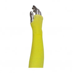 PIP 10-KS10TO, Kut Gard®, 2-Ply DuPont™ Kevlar® Sleeve with Thumb Hole, Cut Resistant Sleeve, Ye