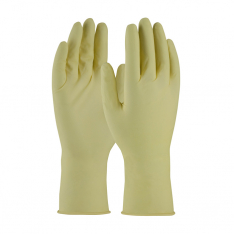 PIP 100-323000-L, CleanTeam, Single Use Class 100 Cleanroom Latex Glove with Fully Textured Grip -