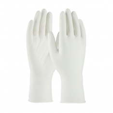 PIP 100-333010-L, CleanTeam, Single Use Class 10 Cleanroom Nitrile Glove with Finger Textured Grip
