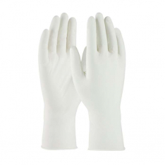 PIP 100-333000-L, CleanTeam®, Single Use Class 100 Cleanroom Nitrile Glove with Finger Textured Gri