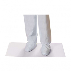 PIP 100-93-184538W, CleanTeam®, 30-Layer Contamination Control Mat - 18 x 45, CE Supplies, White, 1