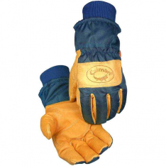 PIP 1354-1, Caiman®, Pigskin Leather Palm Glove with Polyester Back and Heatrac® Insulation, Prote