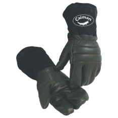 PIP 1398-4, Caiman, Premium Goat Grain Leather Glove with Polapile Insulation - Gauntlet Split
