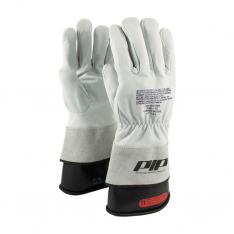 PIP 148-2000-10, PIP®, Top Grain Goatskin Leather Protector for Novax® Gloves - Gauntlet Cuff, Ele