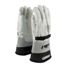 PIP 148-4000-10, PIP®, Top Grain Goatskin Leather Protector for Novax® Gloves - Gauntlet Cuff, Ele