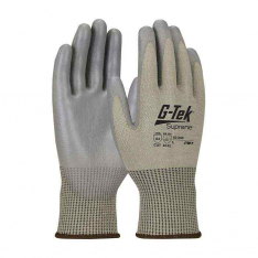 PIP 15-340-L, G-Tek® Suprene™, Seamless Knit Suprene™ Blended Glove with Polyurethane Coated Fl