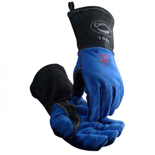PIP 1507-5, Caiman®, Premium Split Cowhide MIG/Stick Welder's Glove with Para-Aramid Cut Lining, Ha