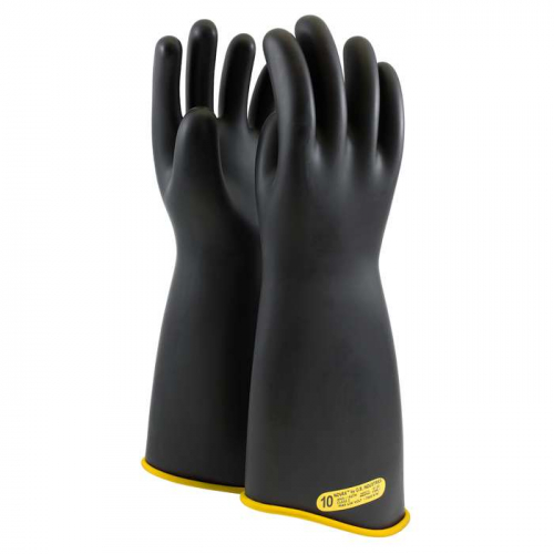 PIP 151-2-18-10, NOVAX®, Class 2 Rubber Insulating Glove with Contour Cuff - 18, Insulating Gloves,