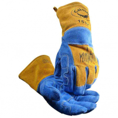 PIP 1512, Caiman®, Split Cowhide MIG/Stick Welder's Glove with Wool Lining and Kontour Thumb™ & W