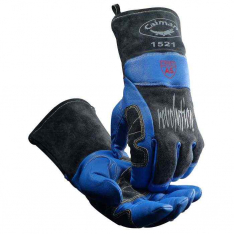 PIP 1521, Caiman, Premium Goat Grain MIG/Stick Welder'S Glove with Para-Aramid Cut Lining, Hand Pr