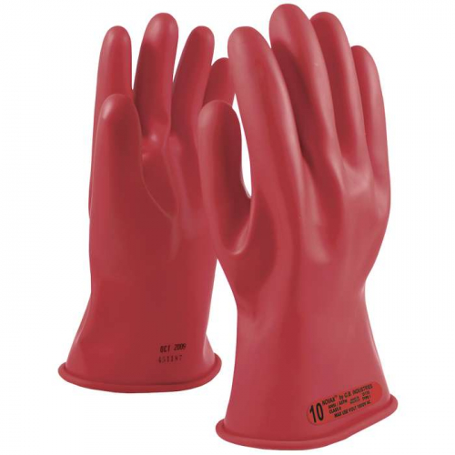 PIP 153-0-11-12, NOVAX®, Class 0 Rubber Insulating Glove with Straight Cuff - 11, Insulating Gloves