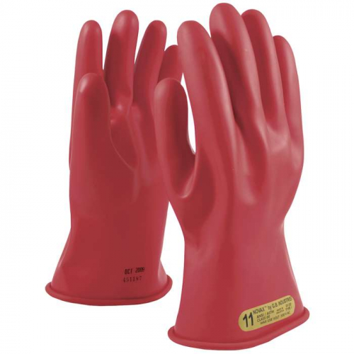 PIP 153-00-11-11, NOVAX®, Class 00 Rubber Insulating Glove with Straight Cuff - 11, Insulating Glov