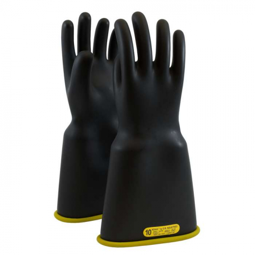 PIP 154-2-18-11, NOVAX®, Class 2 Rubber Insulating Glove with Bell Cuff - 18, Insulating Gloves, Bl
