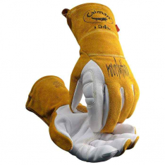 PIP 1540-7, GLOVE, CAIMAN, TIG WELDING, PADDED PALM & INDEX, LEAN PATCH