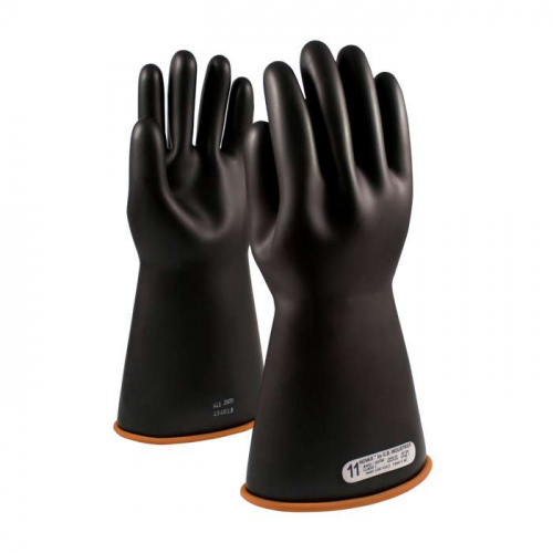 PIP 155-1-16-11, NOVAX®, Class 1 Rubber Insulating Glove with Straight Cuff - 16, Insulating Gloves
