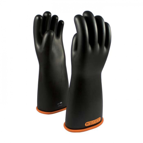 PIP 155-4-16-11, NOVAX®, Class 4 Rubber Insulating Glove with Straight Cuff - 16, Insulating Gloves