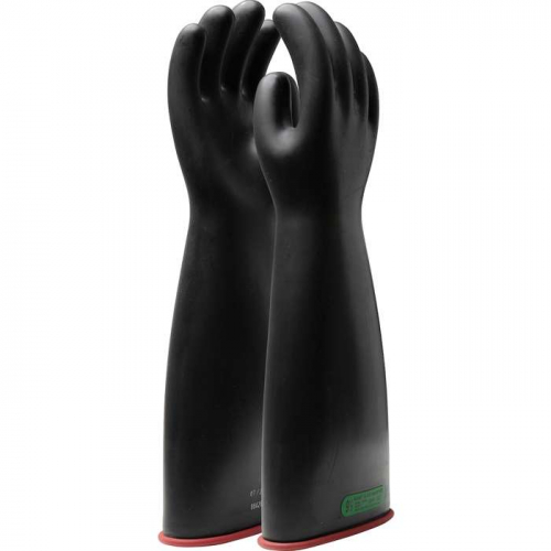 PIP 156-3-18-10, NOVAX®, Class 3 Rubber Insulating Glove with Straight Cuff - 18, Insulating Gloves