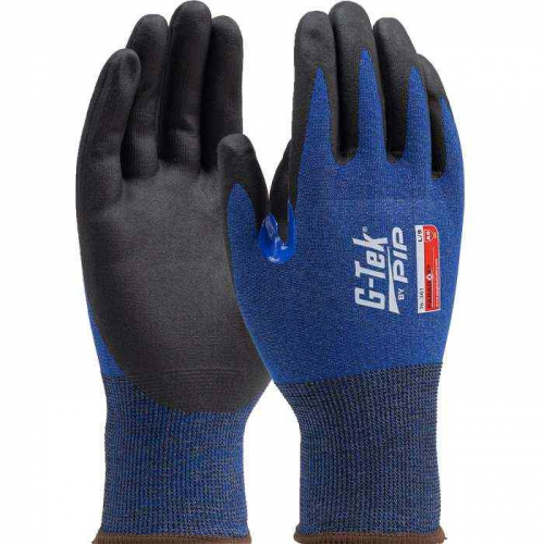 PIP 16-361-M, G-Tek® Paradox™, Seamless Knit PolyKor® Blended Glove with Foam Nitrile Coated Gri
