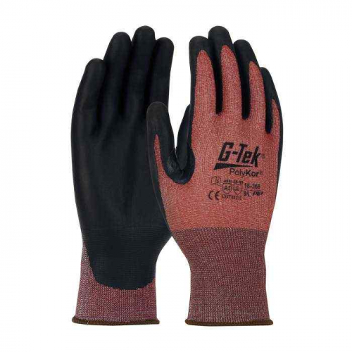 PIP 16-368-XL, G-Tek® PolyKor® X7™, Seamless Knit PolyKor® X7™ Blended Glove with NeoFoam® C