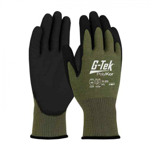 PIP 16-399-XXL, G-Tek® PolyKor® X7™, Seamless Knit PolyKor® X7™ Blended Glove with NeoFoam® 