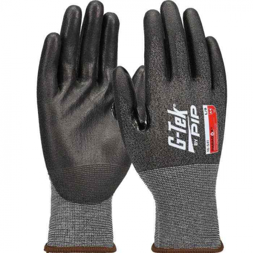 PIP 16-541-XL, G-Tek® Paradox™, Seamless Knit PolyKor® Blended Glove with Polyurethane Coated Fl