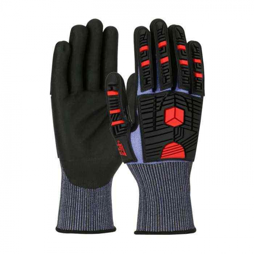 PIP 16-MP585-XL, G-Tek® PolyKor® X7™, Seamless Knit PolyKor® X7™ Blended Glove with Impact Pr