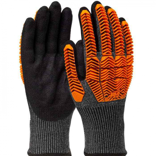 PIP 16-MPT630-M, G-Tek® PolyKor®, Seamless Knit PolyKor® Blended Glove with D3O® Impact Protecti