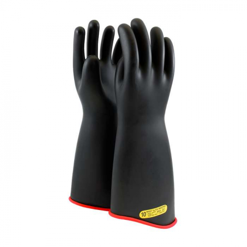 PIP 162-2-18-9, NOVAX®, Class 2 Rubber Insulating Glove with Contour Cuff - 18, Insulating Gloves, 
