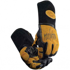PIP 1832-5, Caiman, Premium Top Grain Cowhide Leather MIG/Stick Welder'S Glove with FR Fleece Lami