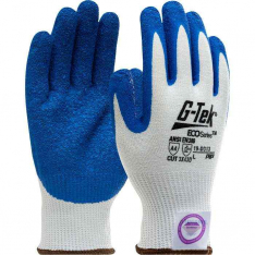 PIP 19-D313-L, G-Tek® ECO Series™, Seamless Knit Dyneema® Diamond 2.0 Blended Glove with Latex C