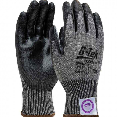 PIP 19-D326-XL, G-Tek® ECO Series™, Seamless Knit Dyneema® Phoenix Blended Glove with Polyuretha