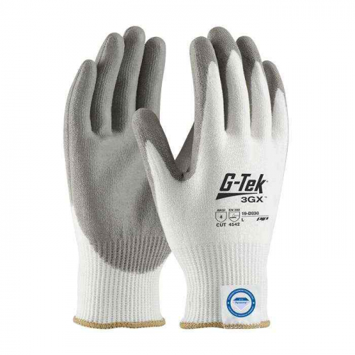 PIP 19-D330-XXXL, G-Tek® 3GX®, Seamless Knit Dyneema® Diamond Blended Glove with Polyurethane Coa