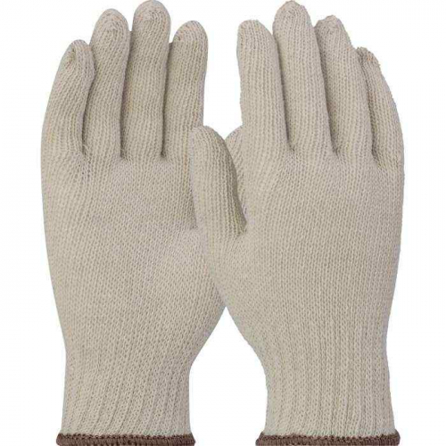 PIP 1JC1200X, PIP®, Medium Weight Seamless Knit Cotton Blend Glove - Natural, SeamlessGlove NoCoat,