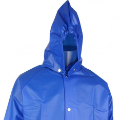 PIP 201-520-B, Boss®, TPU / Nylon Detachable Hood – 0.25 mm, Rainwear, Blue, OS