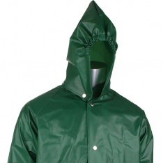 PIP 201-520-G, Boss®, TPU / Nylon Detachable Hood – 0.25 mm, Rainwear, Green, OS