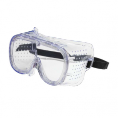 PIP 248-5090-300B, 550 Softsides™, Direct Vent Goggle with Clear Blue Body, Clear Lens and Anti-Sc