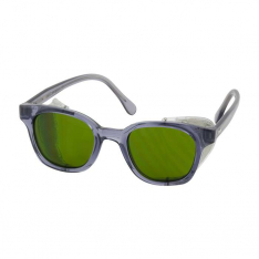 PIP 249-5907-207, Traditional Spectacle, Full Frame Safety Glasses with Smoke Frame, IR Filter Shade