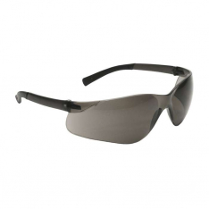PIP 250-06-5501, Zenon Z13™, Rimless Safety Glasses with Dark Gray Temple, Gray Lens and Anti-Scra
