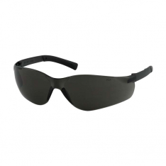 PIP 250-06-5521, Zenon Z13™, Rimless Safety Glasses with Dark Gray Temple, Gray Lens and Anti-Scra
