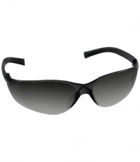 PIP 250-08-0005, Zenon Z14SN™, Rimless Safety Glasses with Black Temple, Silver Mirror Lens and An