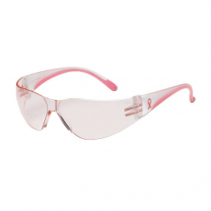 PIP 250-11-0904, Eva® Petite, Rimless Safety Glasses with Clear / Pink Temple, Pink Lens and Anti-S