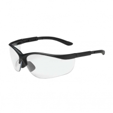 PIP 250-21-0400, Hi-Voltage AC™, Semi-Rimless Safety Glasses with Black Frame, Clear Lens and Anti