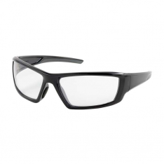 PIP 250-47-0020, Sunburst™, Full Frame Safety Glasses with Black Frame, Clear Lens and Anti-Scratc