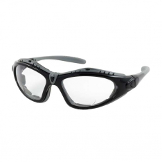 PIP 250-51-0015, Fuselage™ Reader, Full Frame Safety Readers with Black Frame, Foam Padding, Clear